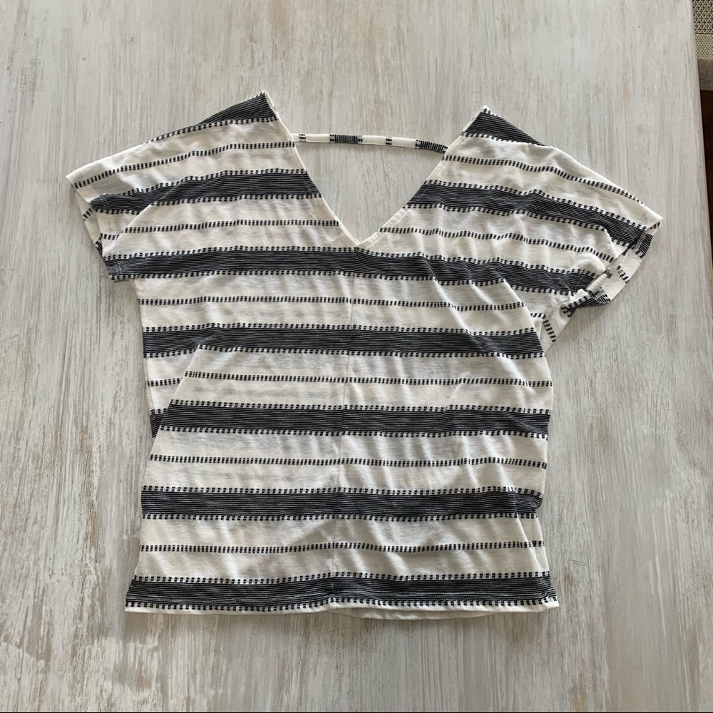 OLD NAVY | black and white Top